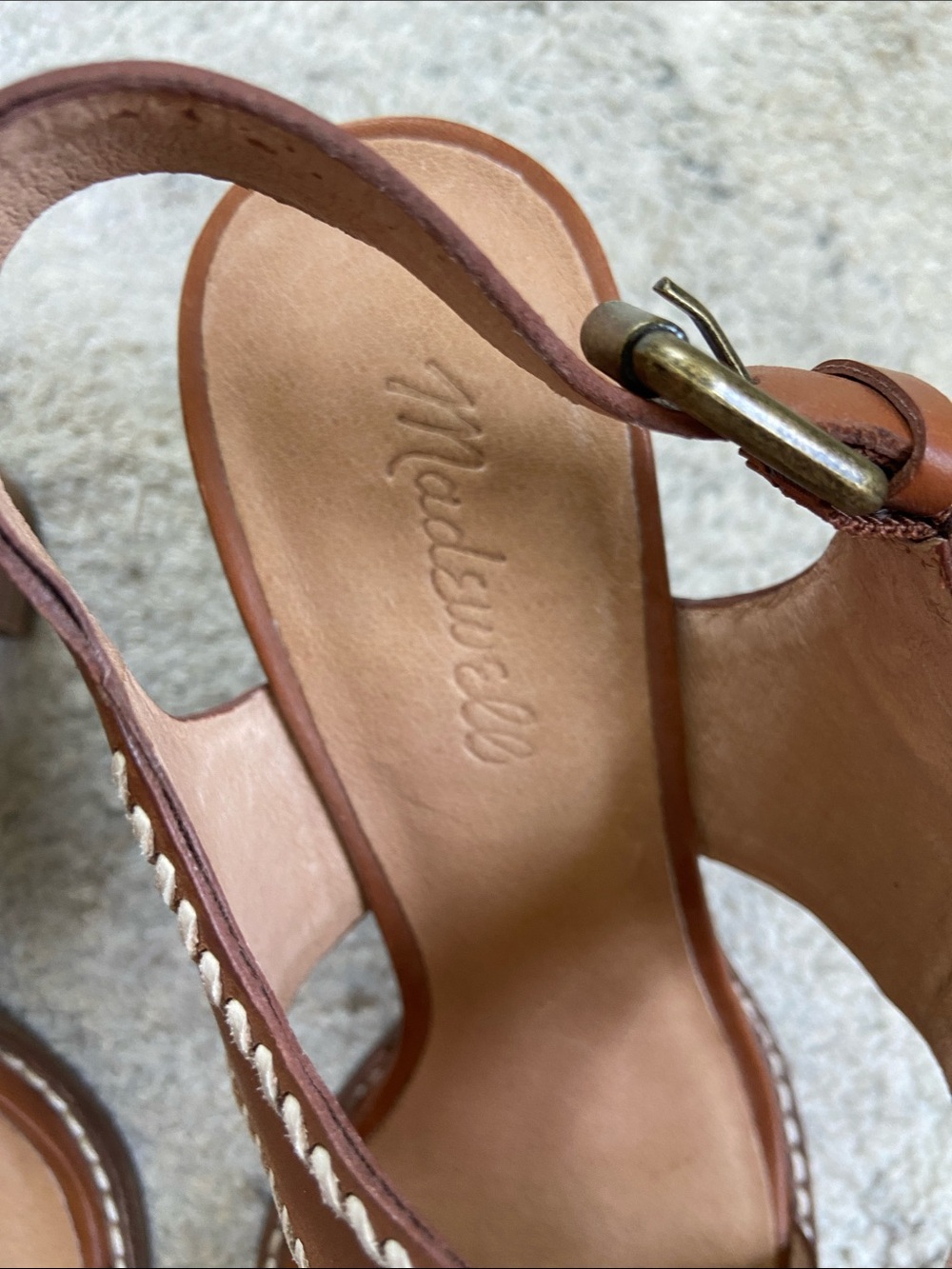 Madewell Cora Stitched Sandal - Picture 6 of 9